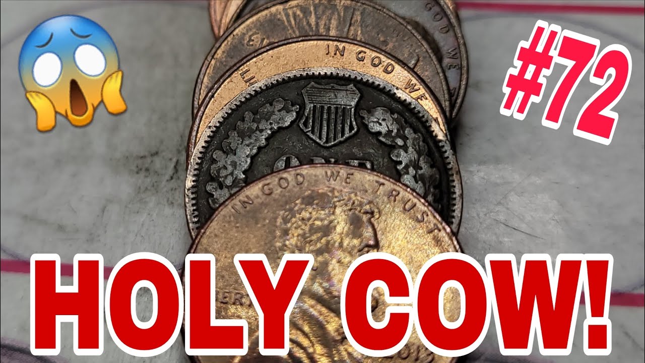 Найдена монета Indian Head Cent - Поиск монет в рулоне (Охота и заполнение №72)