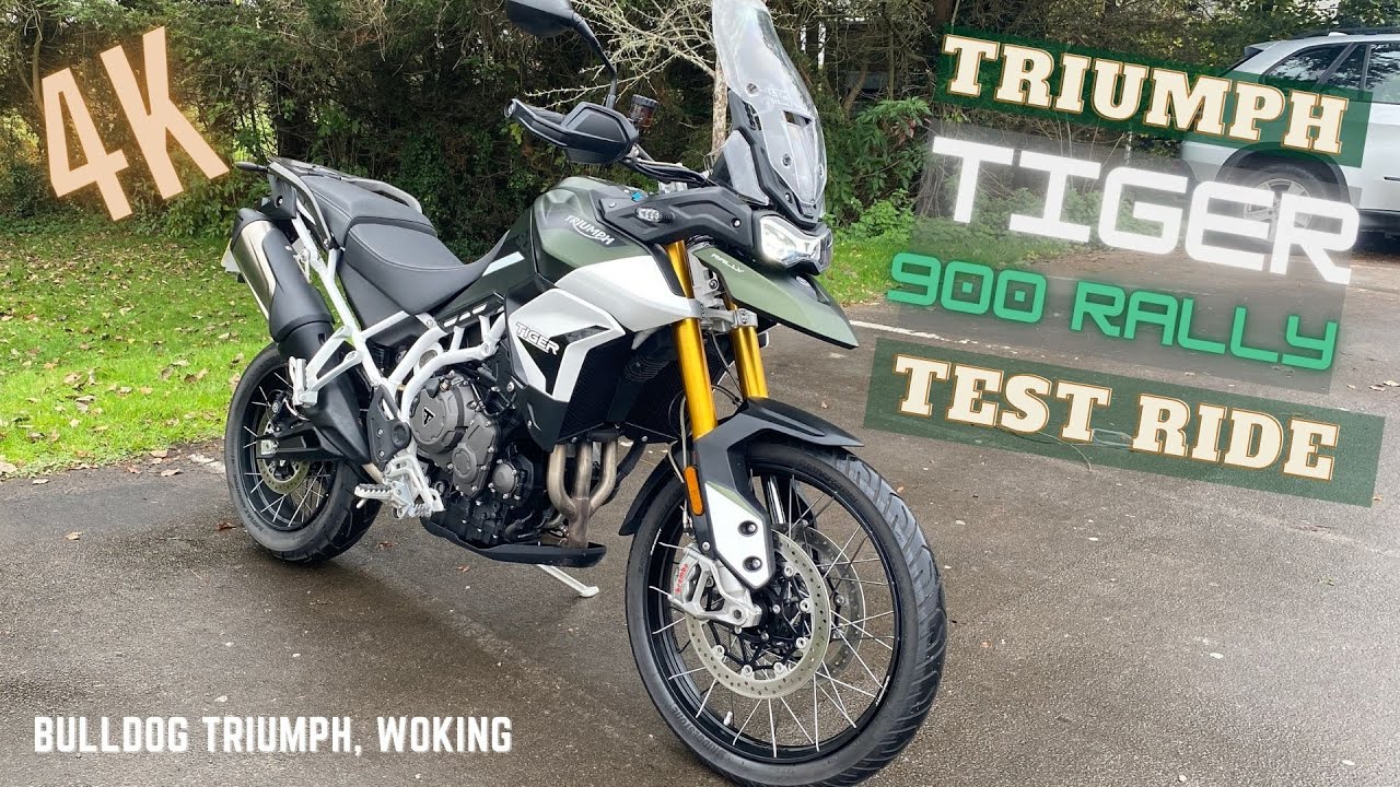 Triumph Tiger 900 Rally | 1hr Ride | No Talking | 4K | Just Engine Sound
