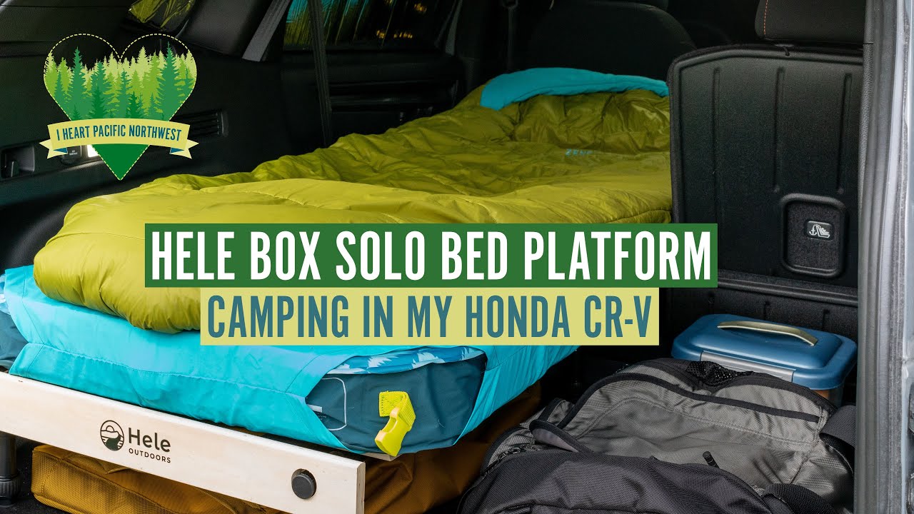 Кровать-платформа Hele Box Solo для кемпинга в моём Honda CR-V