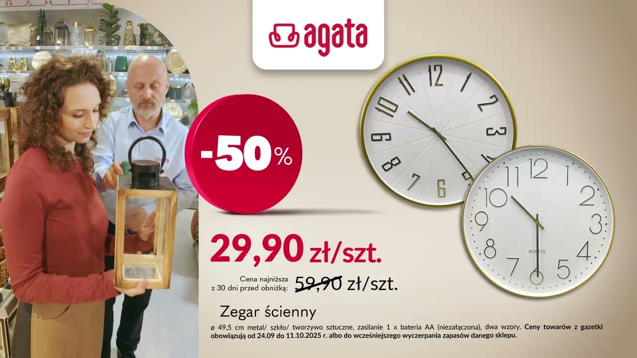 Agata - urodzinowa GAZETKA z rabatami a w niej meble, akcesoria i dodatki w SUPEROBNIŻONYCH cenach