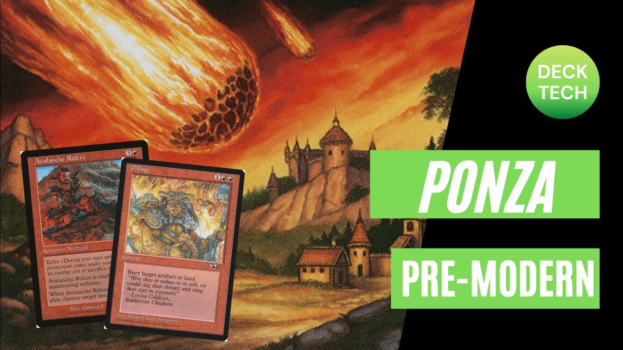 ПРЕМОДЕРН MTG: PONZA: Deck Tech