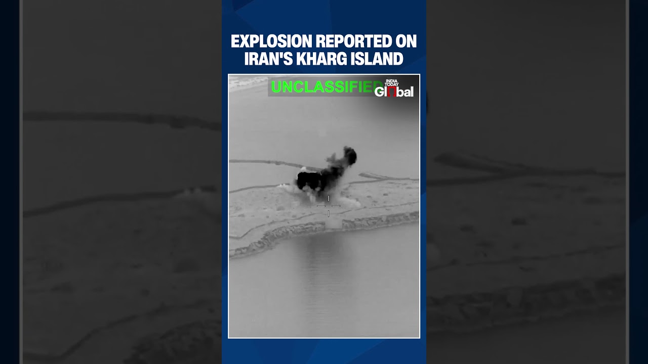 Explosion Reported On Kharg Island As Centcom Releases Footage Of Iran Coastal Strikes