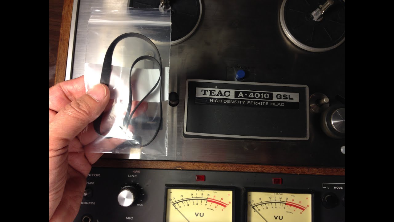 Teac A-4010GSL Belt Replacement and Repair