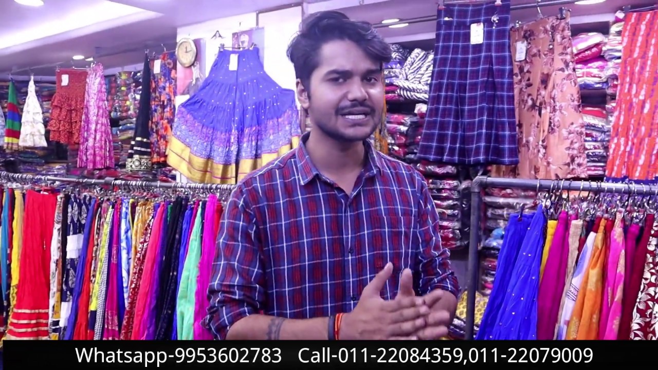 दिल्ली की सबसे बड़ी मार्केट | WHOLSALE MARKET OF DUPATTA SKIRTS JEANS | JINDAL BROTHERS