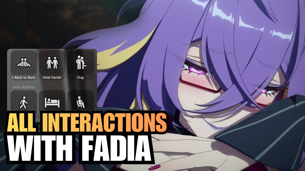Fadia All Interactions & Moving in Together | Neverness to Everness | NTE