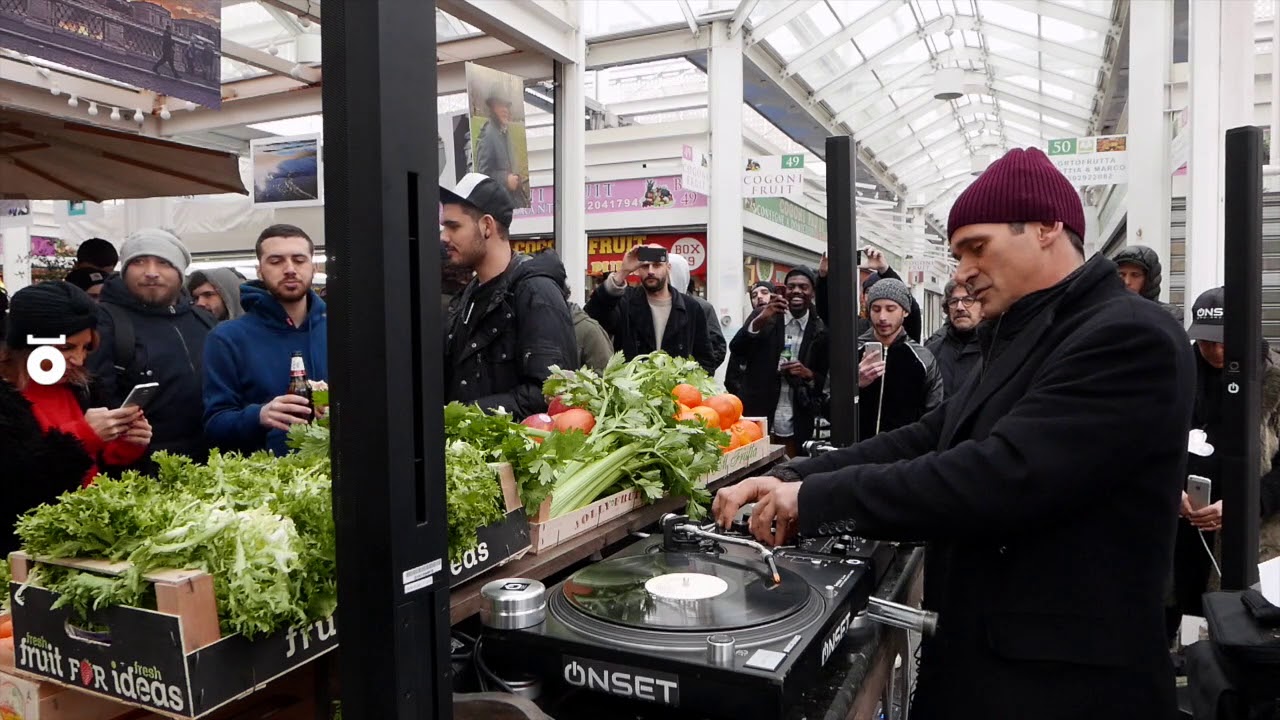 LUIS RADIO in 180 GR - Testaccio Market, Roma - 2018