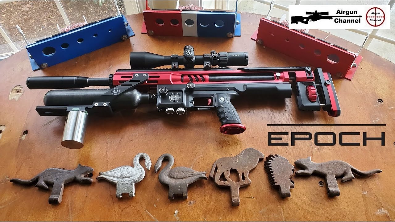 Винтовка Skout EPOCH Dirty PCP калибра .30 (66 ярдов) ОБУЧЕНИЕ + Тестирование мощности и точности