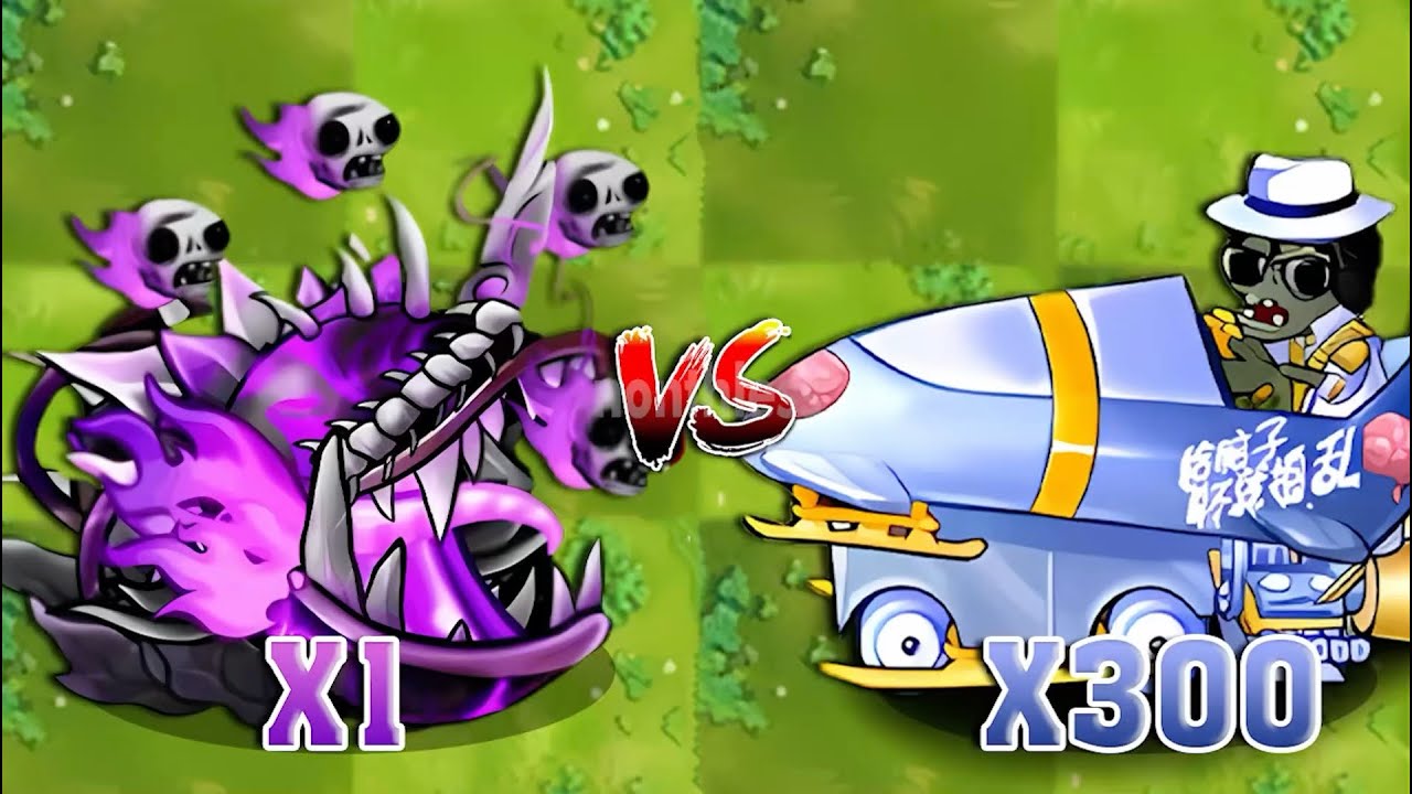 PVZ FUSION 3.2 Challenge: x1 Ultimate Plant Fusion vs 300 Ice Car Rush Drivers