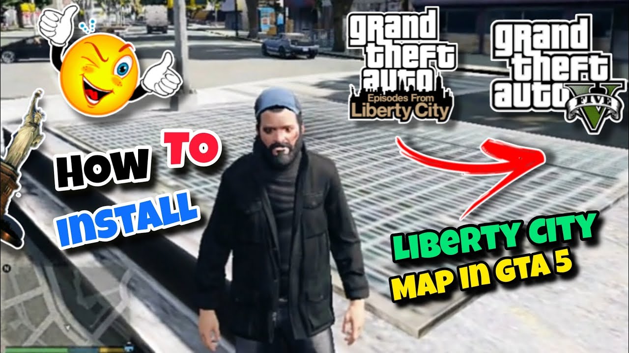 HOW TO INSTALL LIBERTY CITY MAP IN GTA 5 IN 2025