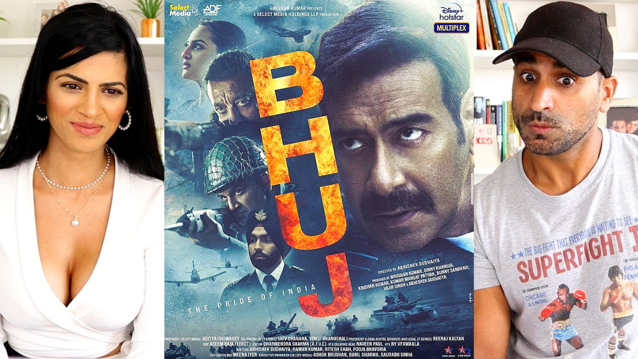 BHUJ Trailer REACTION!! | Ajay Devgn, Sanjay Dutt, Nora Fatehi, Ammy Virk, Sonakshi Sinha