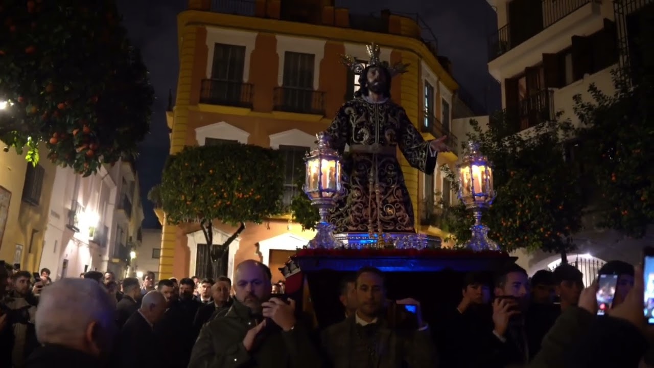 Traslado del Cristo de la Oración en el Huerto de la Hdad de Montension a San Martín 2026 Sevilla.