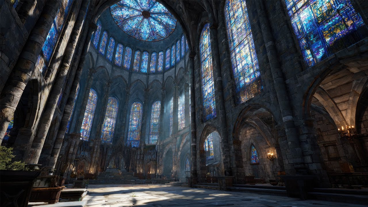 Sacred Cathedral Sanctuary: Medieval Soundscapes for Deep Sleep & Relaxation