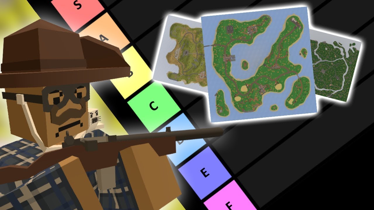СПИСОК УРОВНЕЙ КАРТЫ UNTURNED