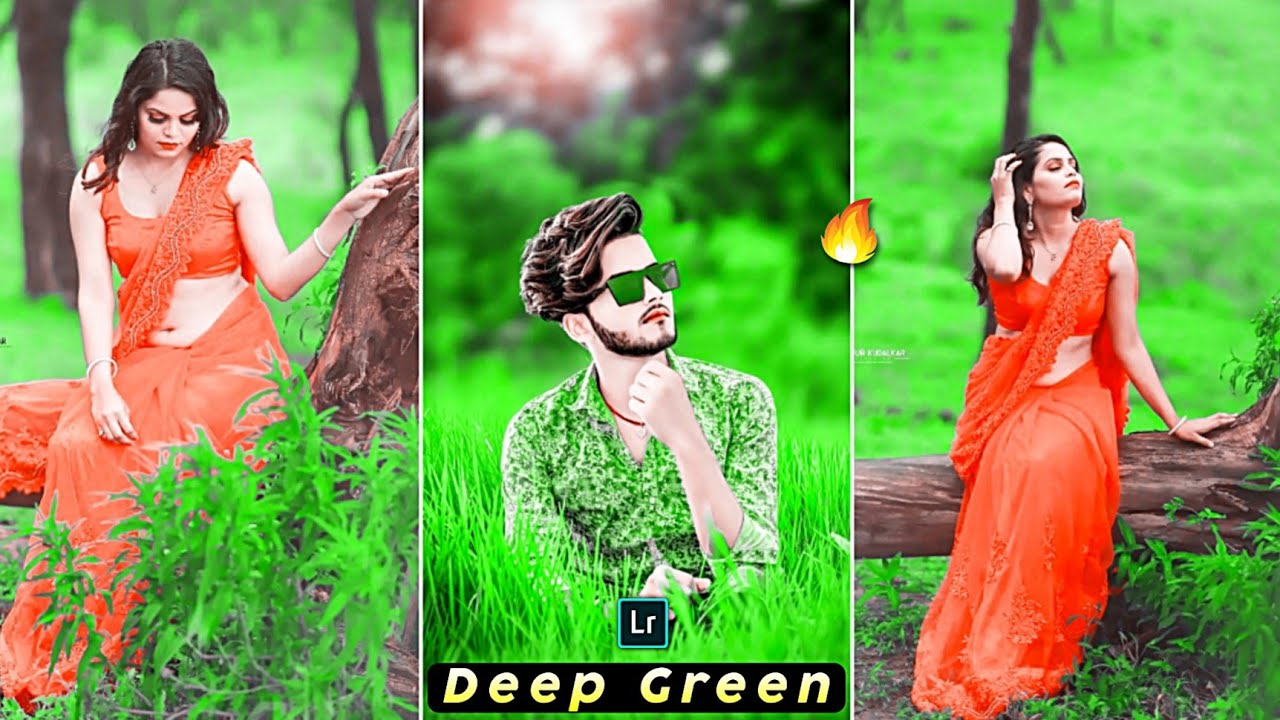 🟢Deep Green Lightroom Mobile Preset | Lightroom photo editing Preset | Photo Editing Lightroom
