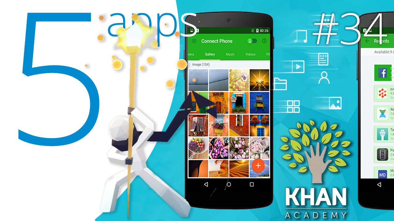 Khan Academy and Photoshop Fix top our week's best apps