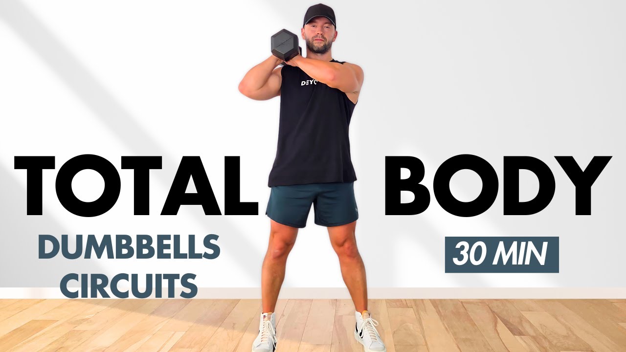 Get TONED in Just 30 Minutes with This TOTAL BODY Dumbbell Workout