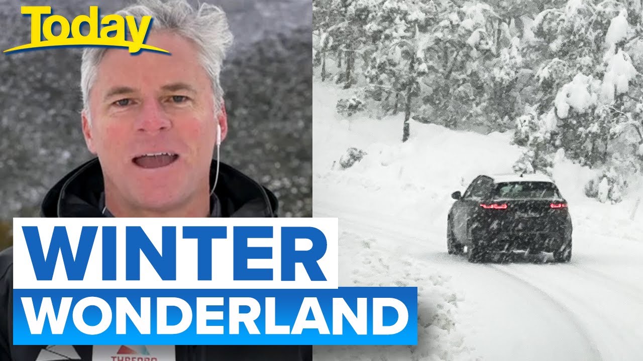Huge snow dumping hits NSW ski fields | Today Show Australia