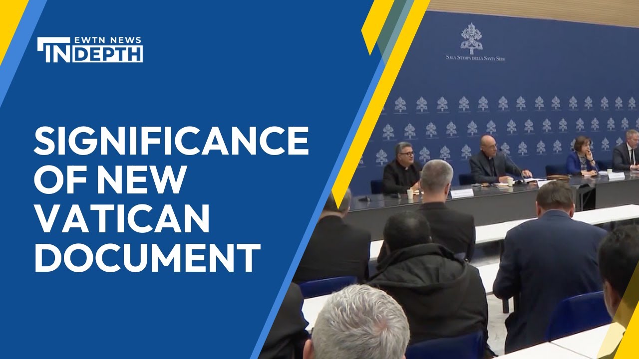 Dignitas Infinita: Significance of New Vatican Document | EWTN News In Depth April 12, 2024