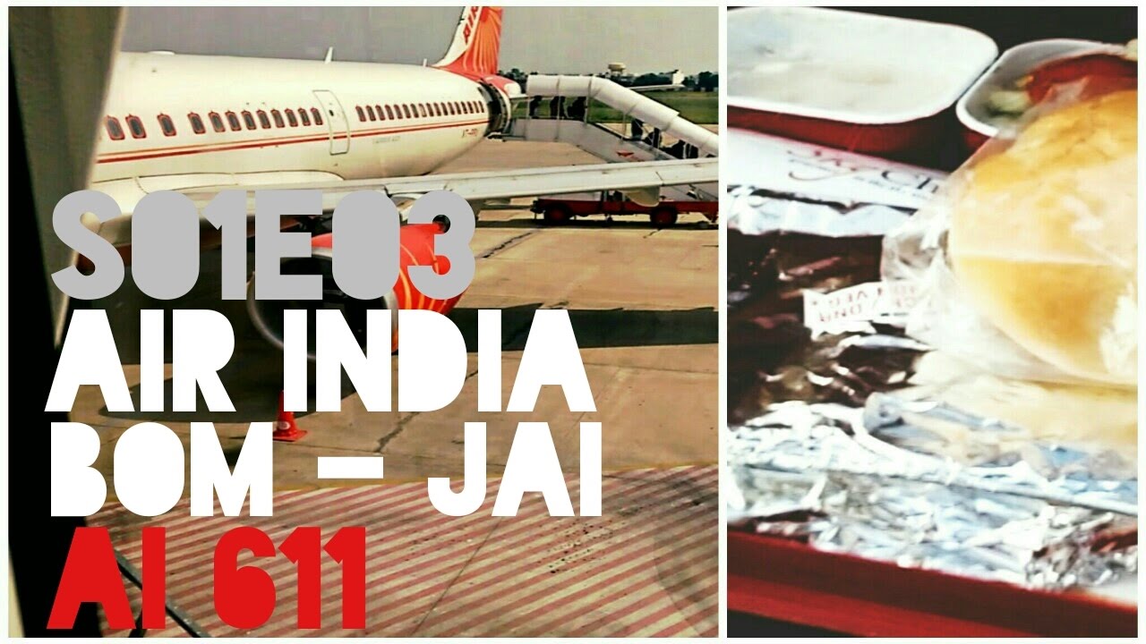 Air India | Flying Mumbai to Jaipur | Flight Reports | Economy Class | AI 611