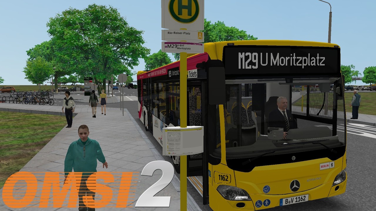 Mit dem C2 auf die M29 | Pendelverkehr WiP | OMSI 2 | Berlin 147