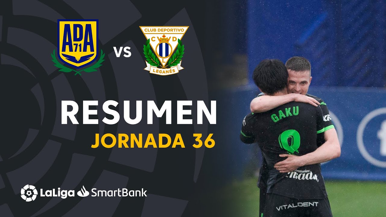 Resumen de AD Alcorc&oacute;n vs CD Legan&eacute;s (1-2)