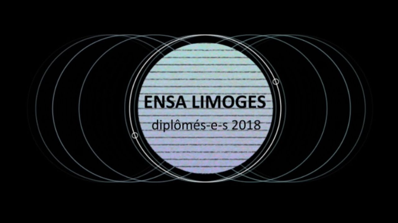 Les diplômé-e-s 2018 de l'ENSA Limoges