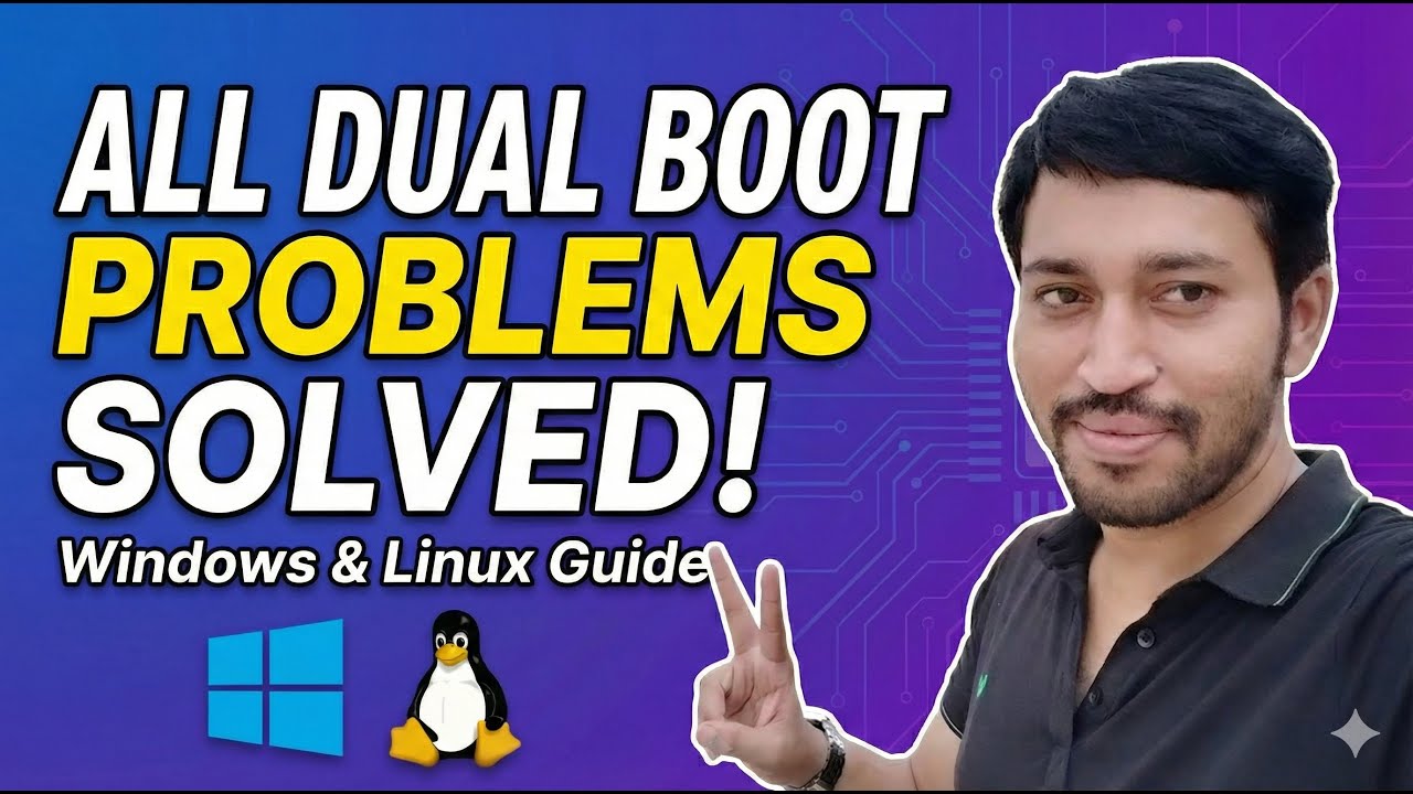 Fix All Dual Boot Problems of Windows and Linux 2026 #dualboot #linux