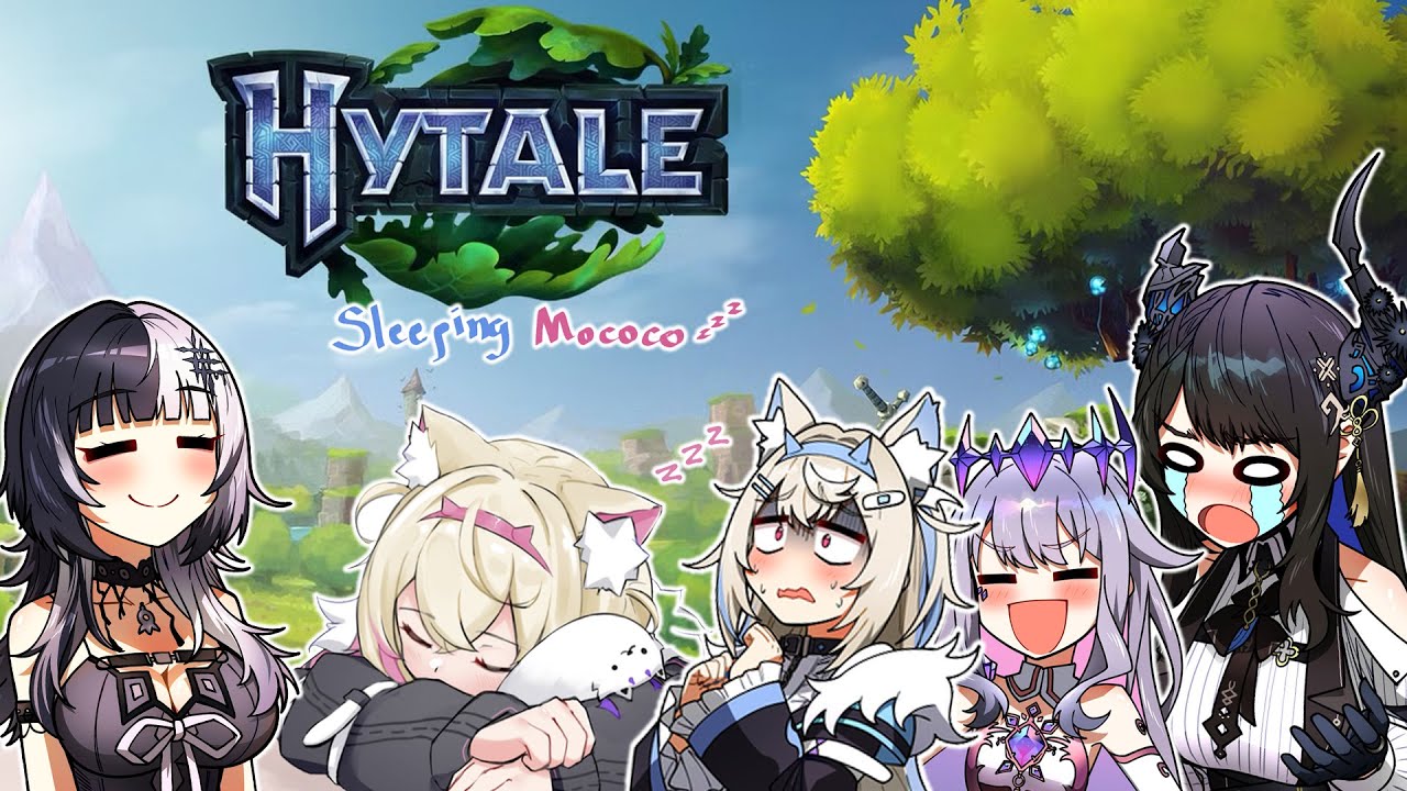 “HoloAdvent Plays Hytale for the First Time (Biboo FUWAMOCO Nerissa Shiori)” |  『Hololive』