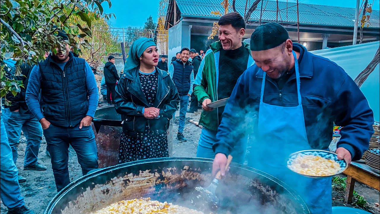 УЗБЕКСКАЯ СВАДЬБА! ВПЕРВЫЕ в Коканде! Утренний ПЛОВ на 400 человек! Что дарят ГОСТИ?!