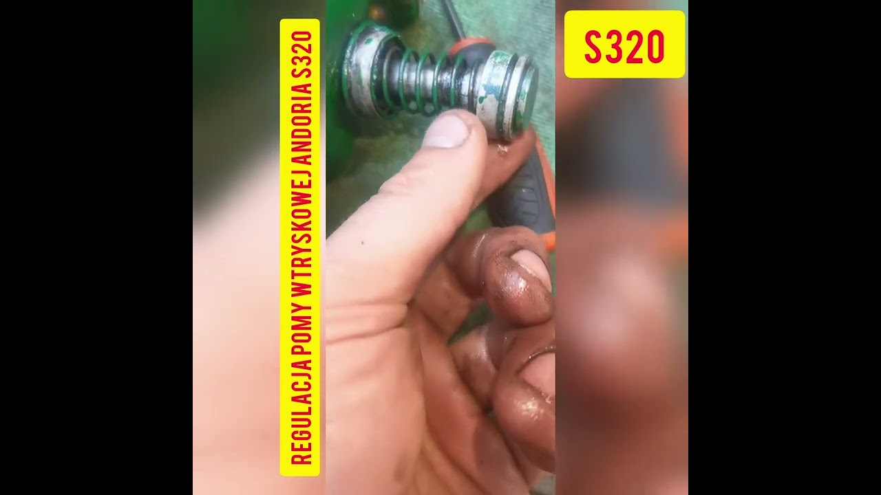 Andoria s320 pompa wtryskowa regulacja ustawienia esiok