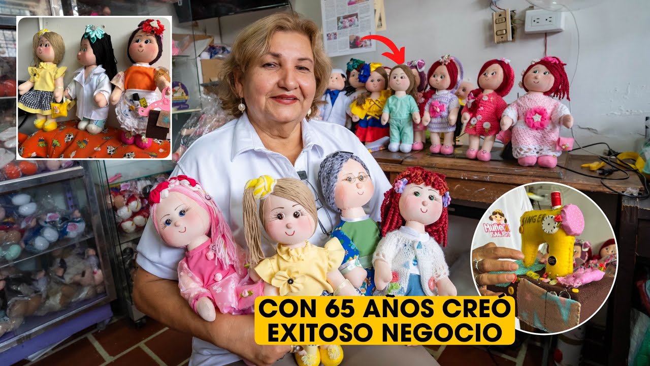 A SUS 65 AÑOS ELLA EMPRENDE UNA IDEA MILLONARIA😱