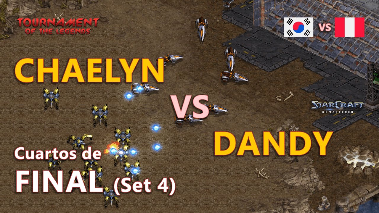 STARCRAFT: EL QUE R&Iacute;E AL ULTIMO... - 🇵🇪 DANDY VS 🇰🇷 CHAELYN - SET 4