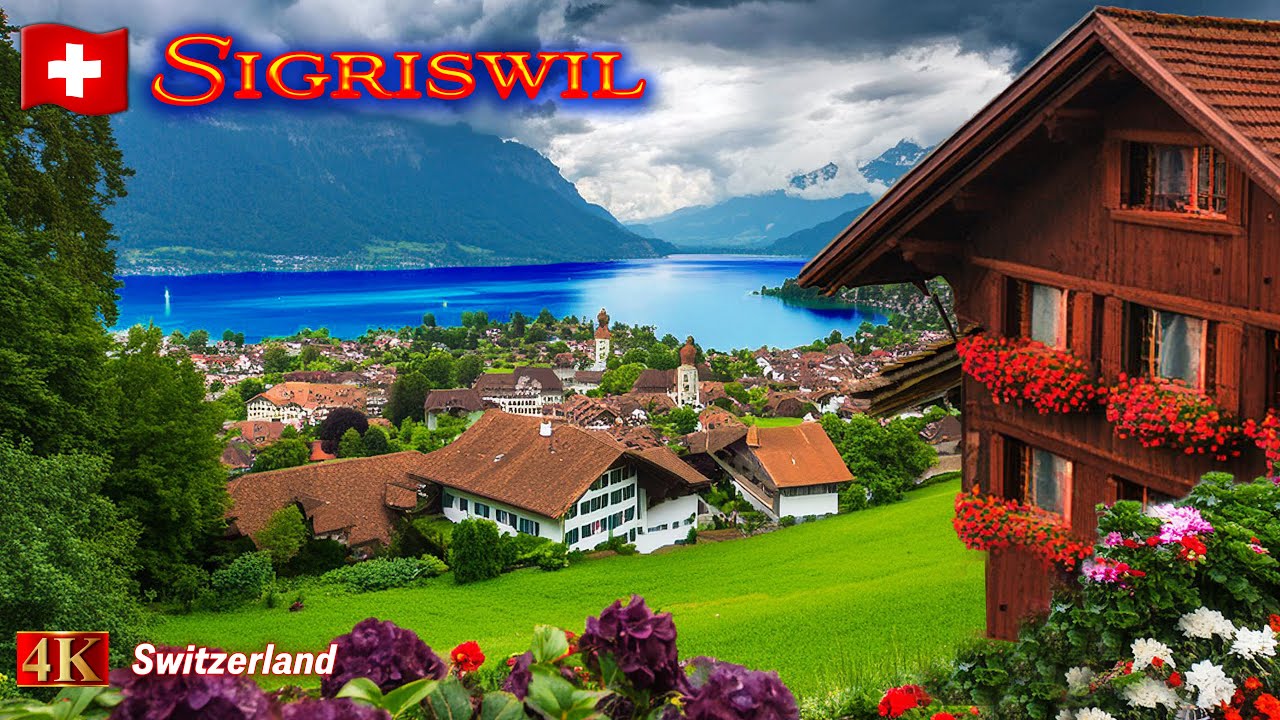 SIGRISWIL (Switzerland 2024) – Breathtaking View from top of the Panoramic Bridge