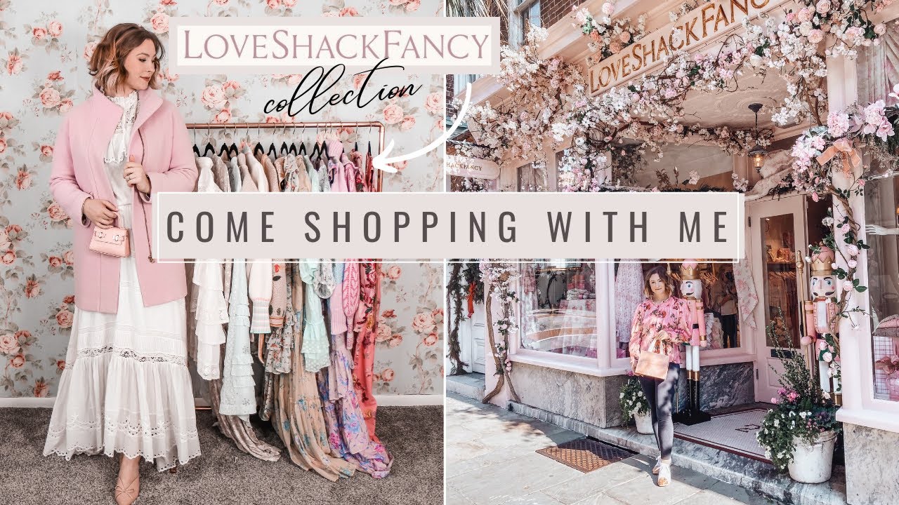 COME SHOPPING WITH ME  & MY LOVESHACKFANCY COLLECTION 2021 |MY FIRST TIME IN A LOVESHACKFANCY STORE