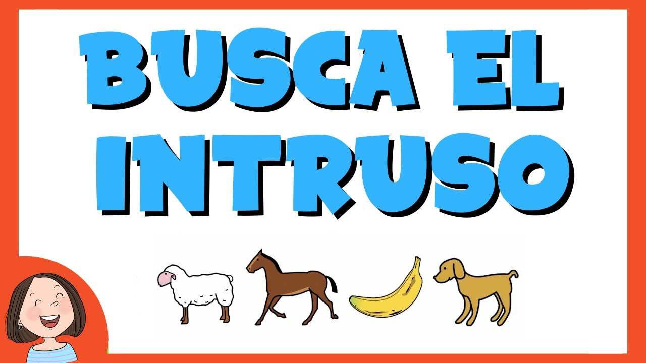 Busca el intruso | Categorías semánticas