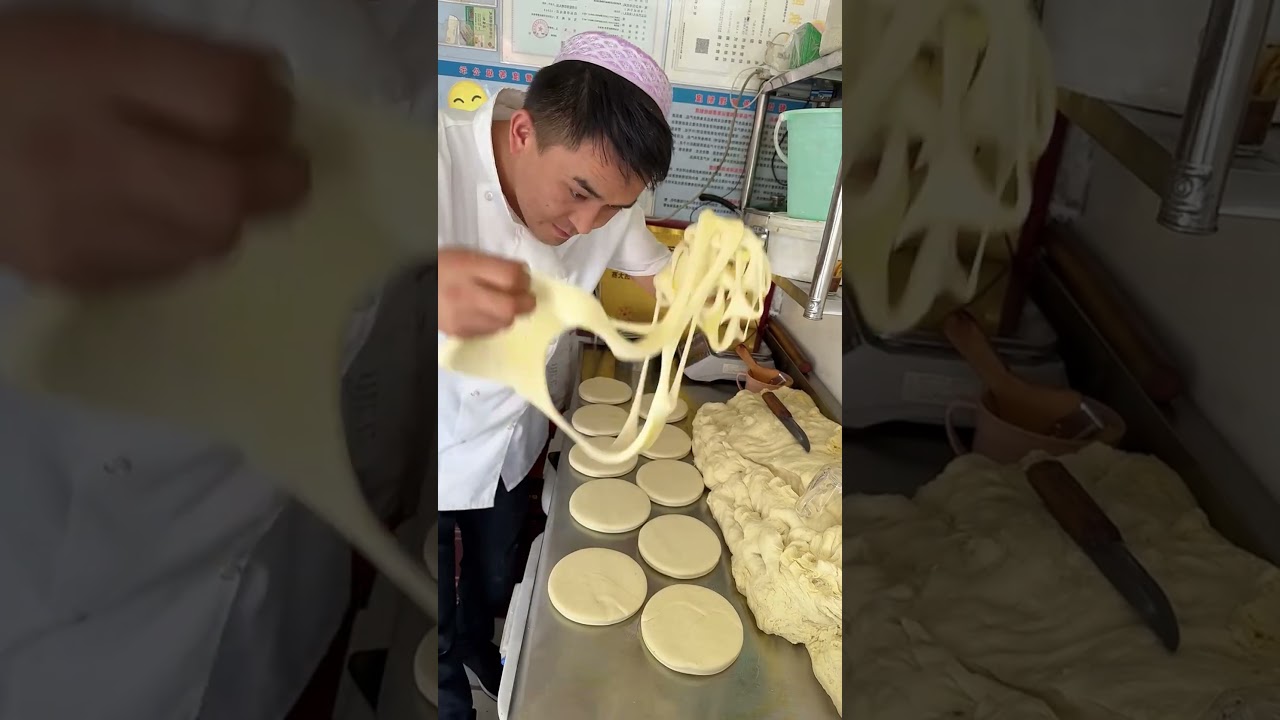 Chinese Shaobing #food #chinesefood #deliciousstreetfoods
