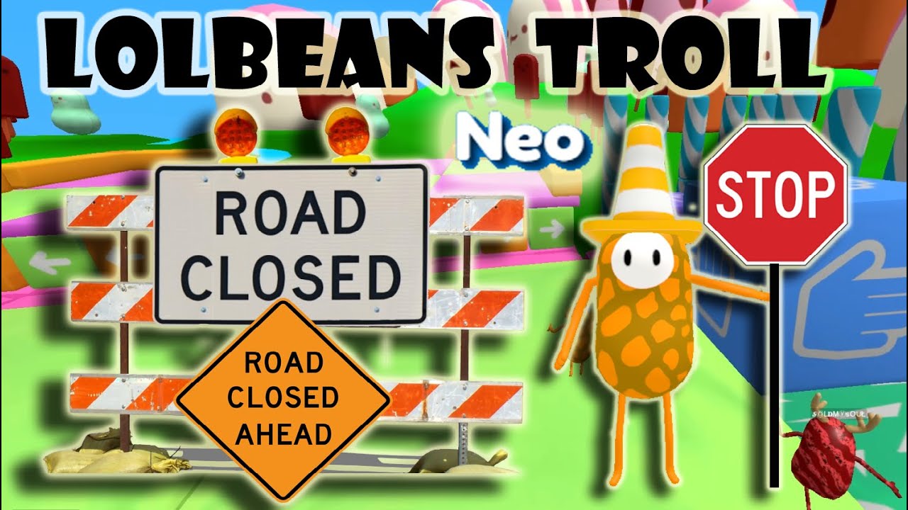 lolbeans.io  Road Block Troll (you shall not pass)