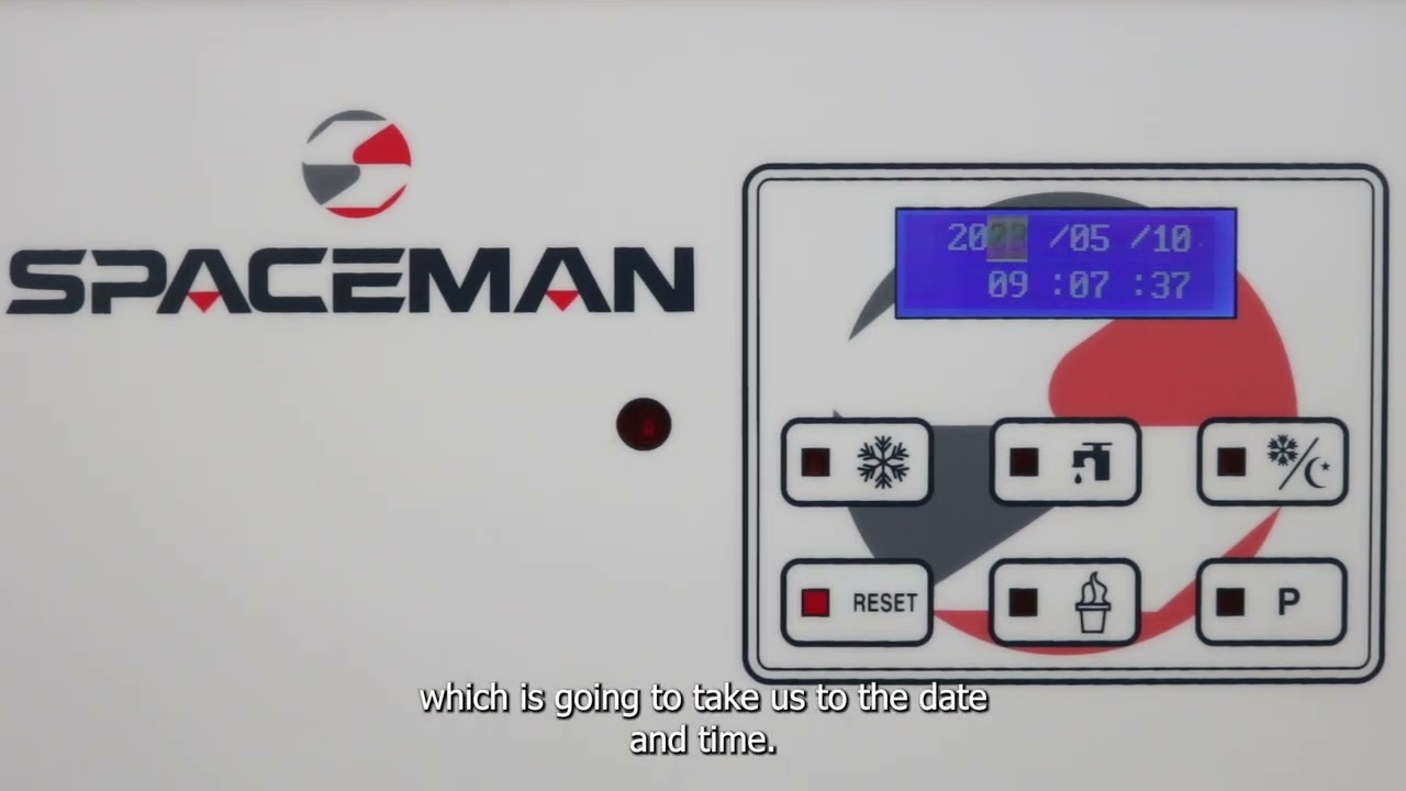 Adjusting Settings on a Spaceman Soft Serve Machine
