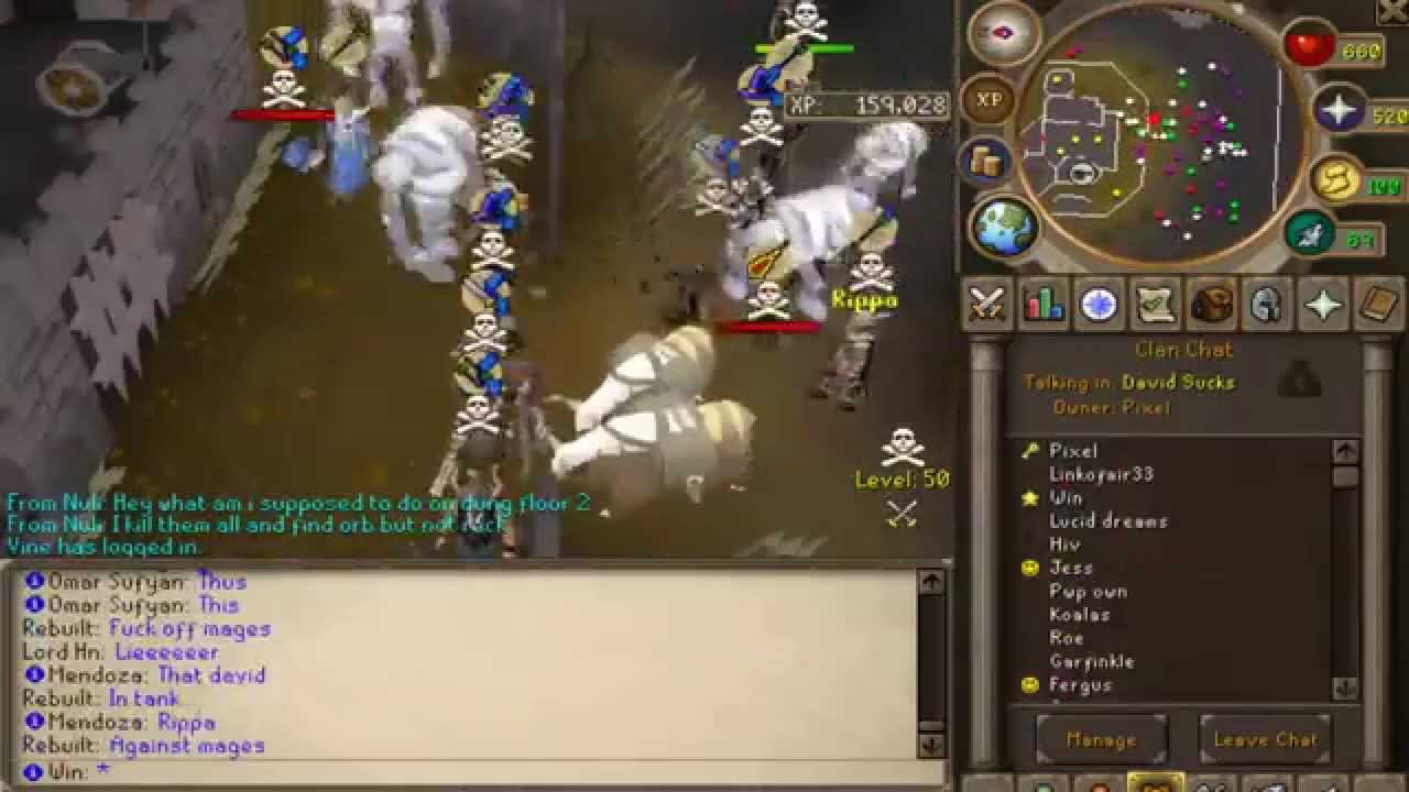 Ikov Server War - Pixel's CC [vs] David's CC