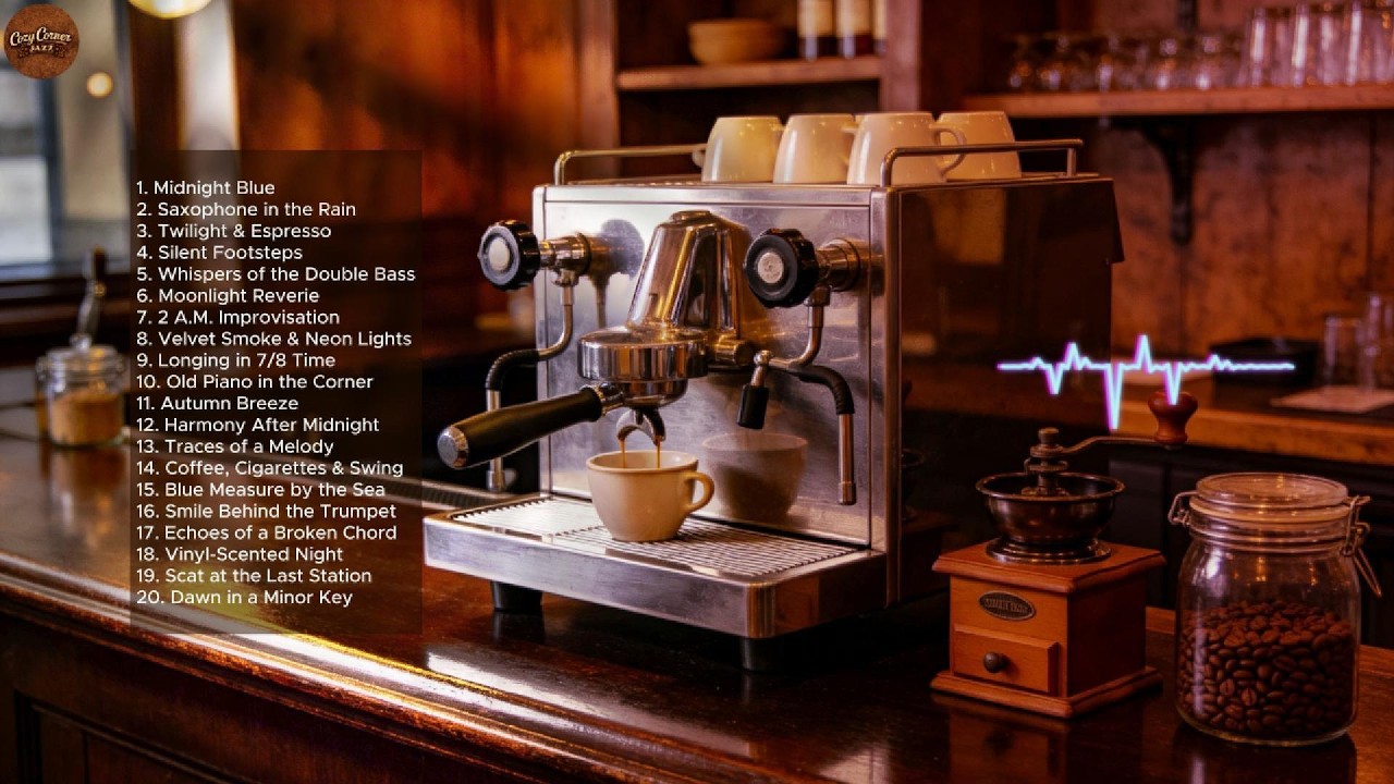 ☕ Smooth Relaxing Jazz – Cozy Cafe Ambience Music for Studying, Working & Deep Focus