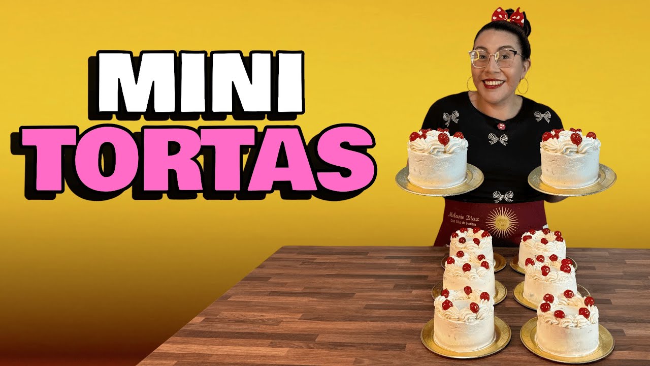 C&Oacute;MO HACER MINI TORTAS - RECETA F&Aacute;CIL, IDEAL PARA EMPRENDER #tortas #receta #emprender