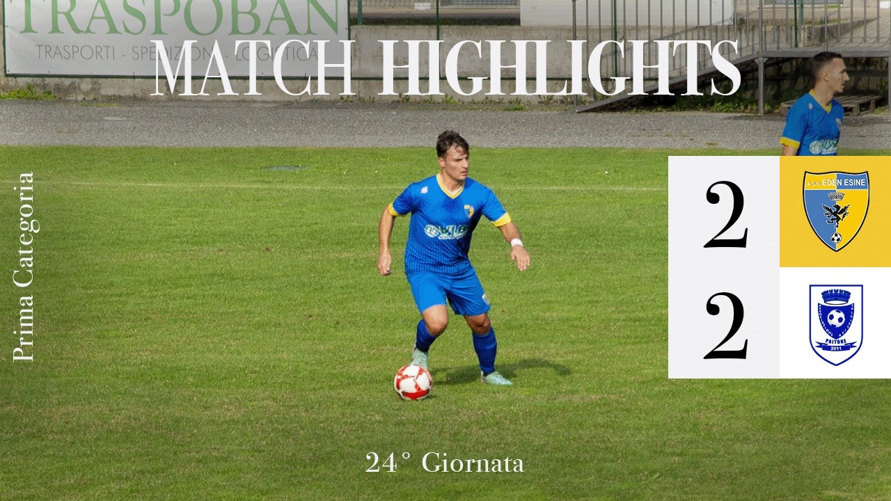 HIGHLIGHTS | Eden Esine - A.C. Paitone 2011 2-2 | 1° Categoria | Girone F | 24° Giornata
