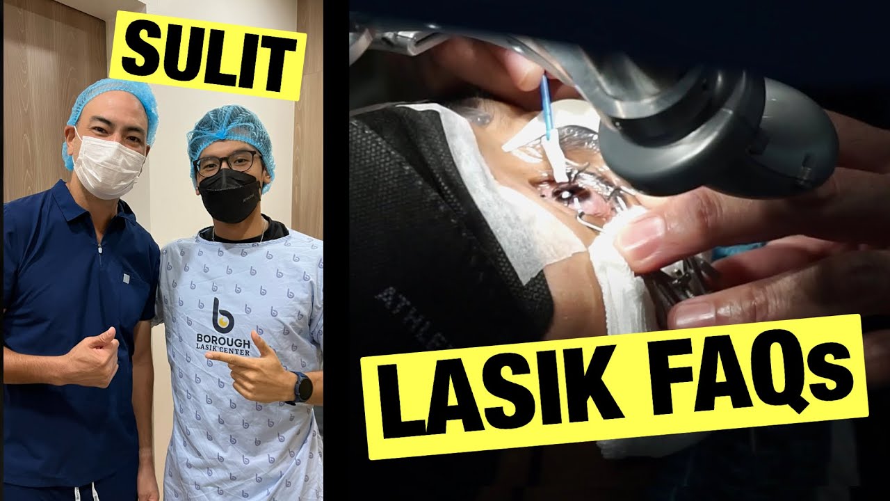 Lasik Philippines Eye Surgery Step by Step - MAGKANO BA? / PWEDE MAG WORKOUT?
