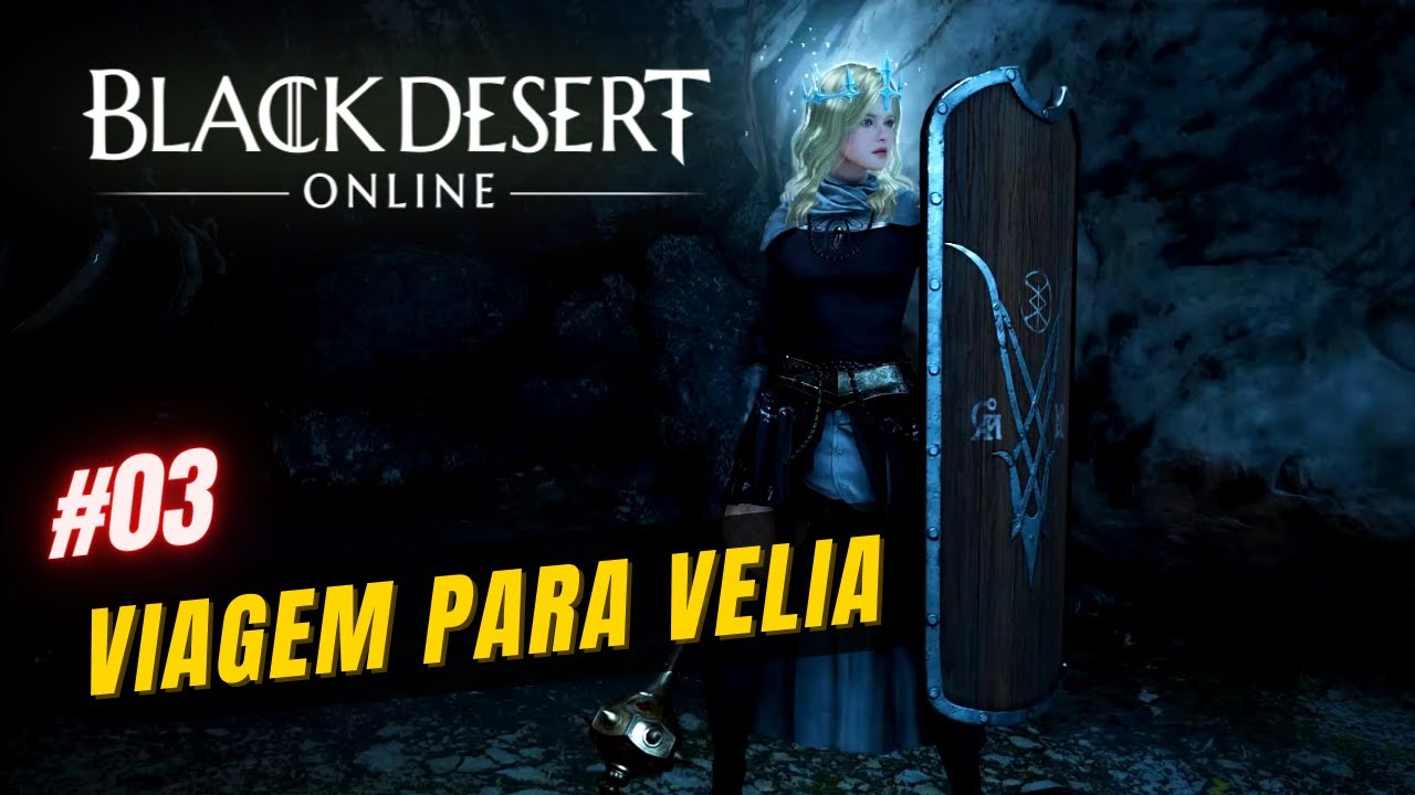 Black Desert (BDO) Parte 03: Viagem para Velia (Sem Comentários)