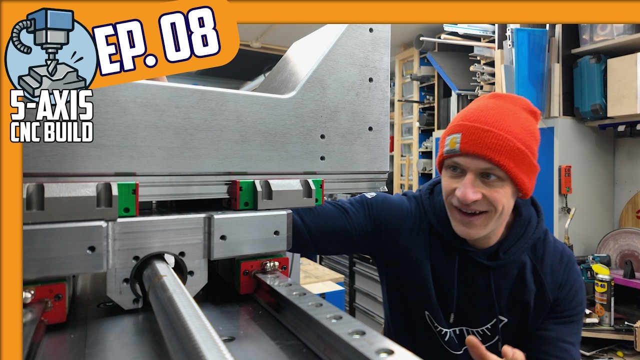 DIY 5-Axis CNC – Nu begint het écht op een CNC te lijken