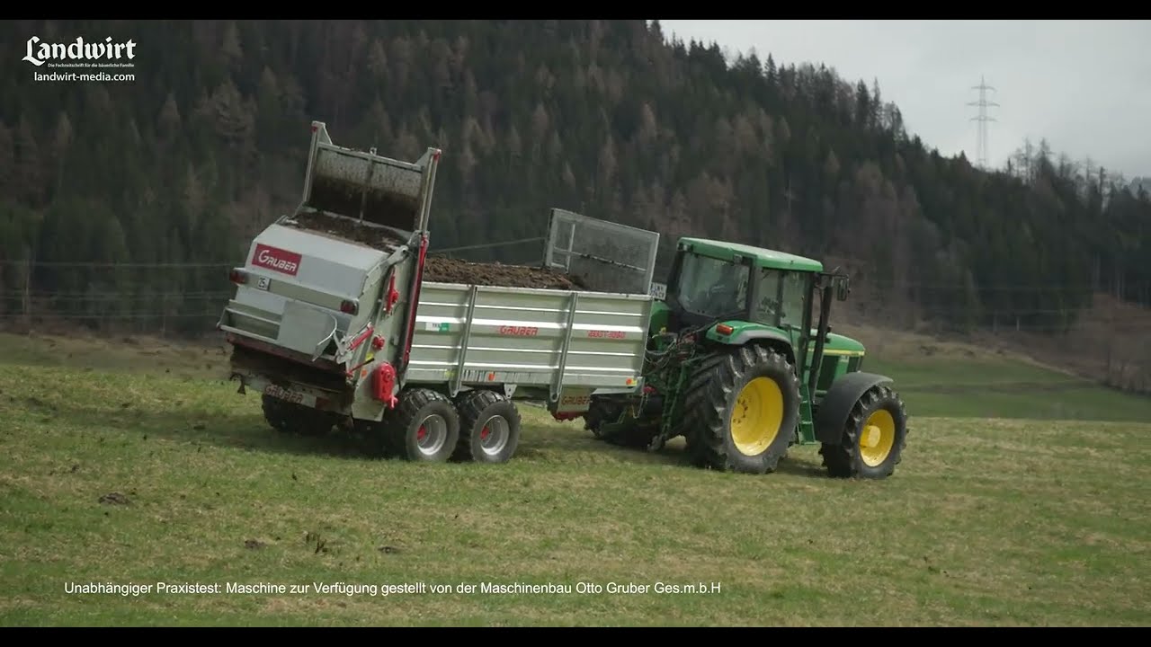 GRUBER Universalstreuer GUST1050 im Praxistest