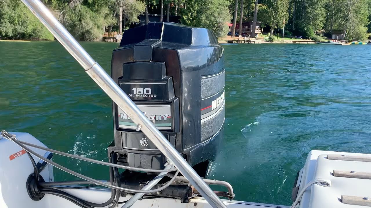 Mercury 150hp update and trailer fixed, Evinrude 35hp 1981 cleaning