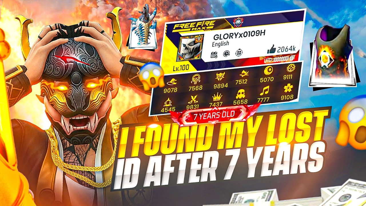 Finnaly I Found My Lost Free Fire ID Worth ₹1 Crore