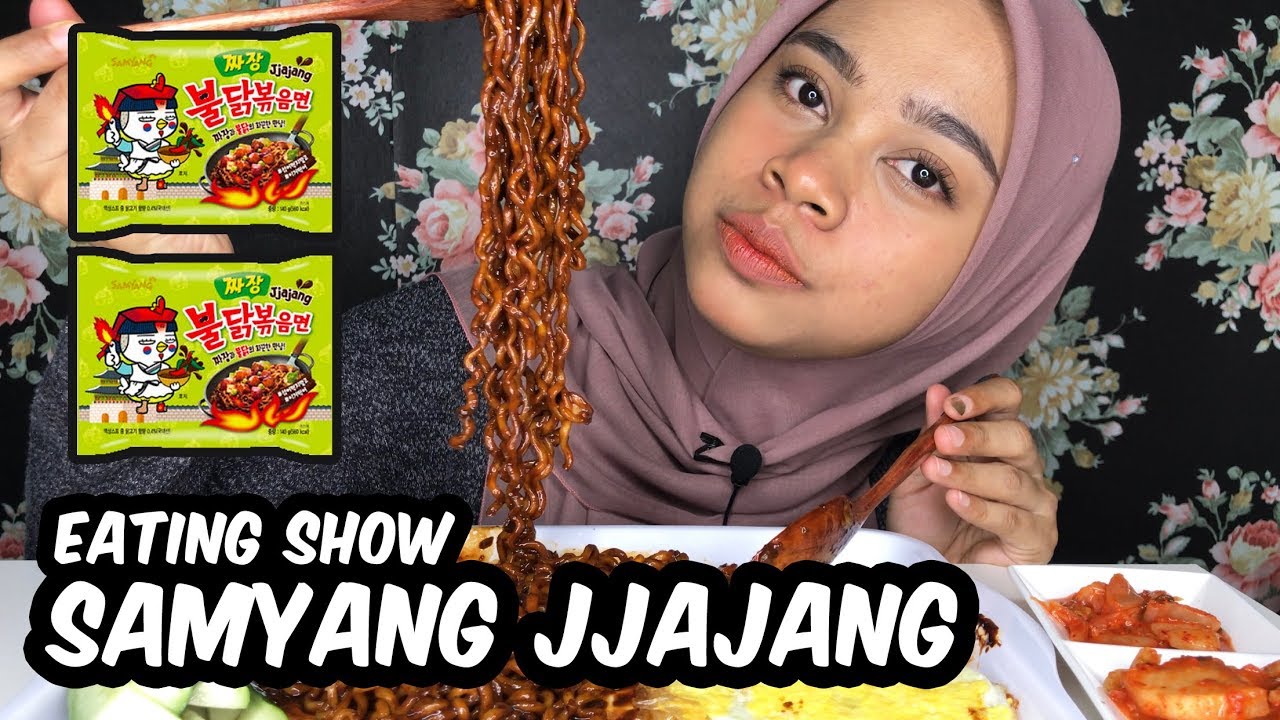 SAMYANG JJAJANG HALAL | Eating Sounds