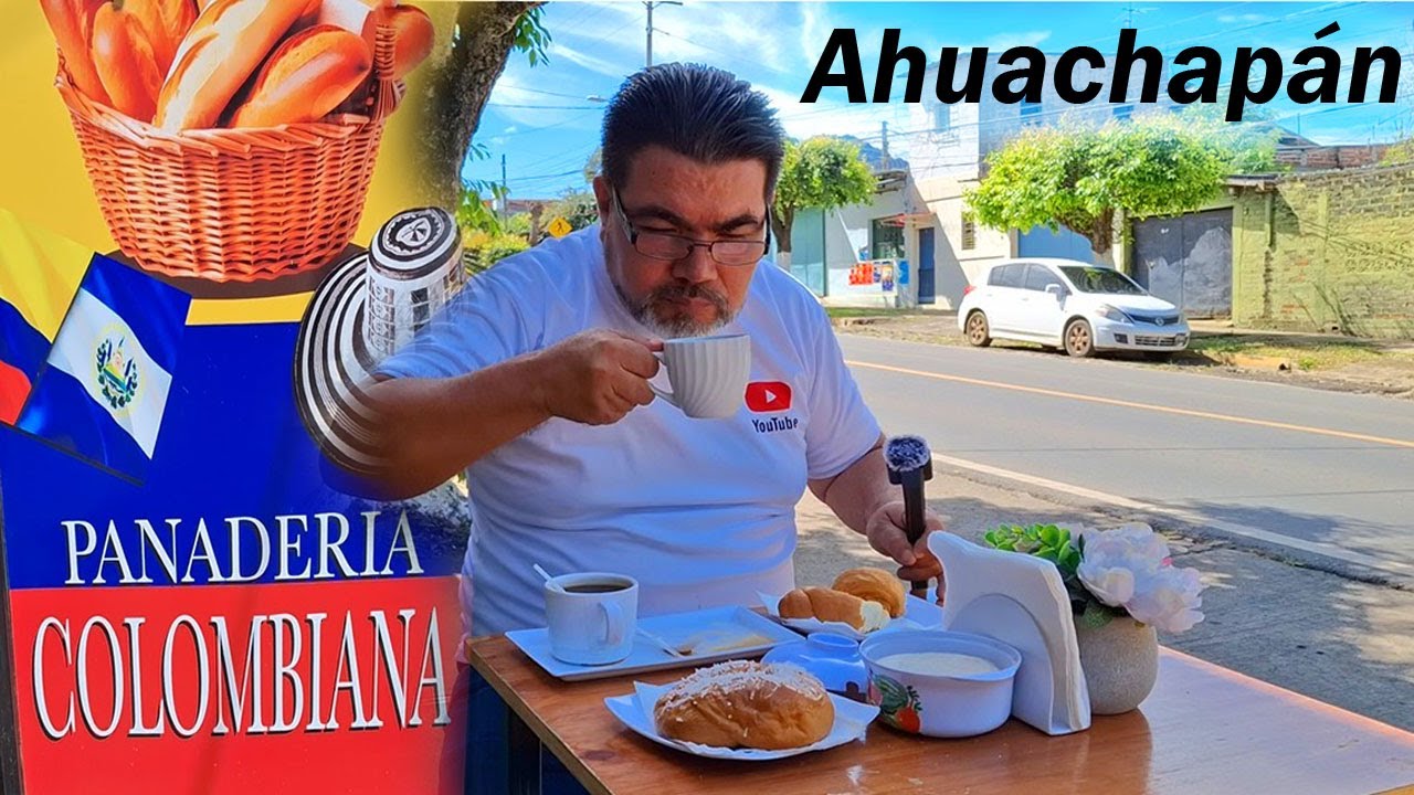 ¡SECRETO REVELADO! Probando la ÚNICA Panadería Colombiana en Ahuachapán | ¿Vale la Pena?